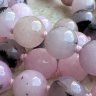 Четки из яшмы розовой "Лакшми дарующая"  