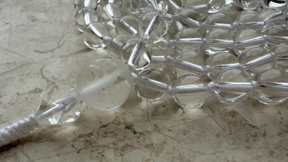Четки из горного хрусталя "Хрустальный ОМ"  