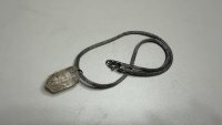 Оберег из горного хрусталя природного